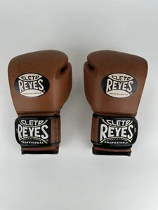 Cleto Reyes Hook and Loop Boxing Gloves - Special Edition Vintage Brown ‘1945’ - Picture 1 of 7