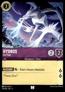 Hydros - Ice Titan 2024 Disney Lorcana - Into The Inklands #39 Uncommon - Picture 1 of 2