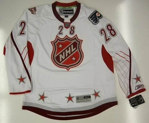 CLAUDE GIROUX PHILADELPHIA FLYERS 2011 ALL STAR RBK PREMIER JERSEY X-LARGE Cover
