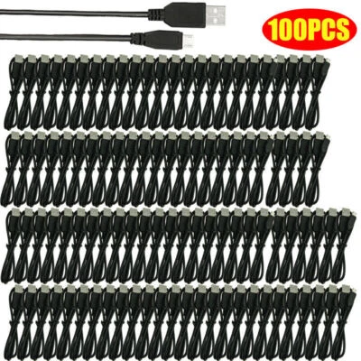 LOTE para cable cargador de carga USB para controlador Sony PlayStation 4 PS4 Foto 1 de 4