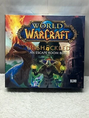 World of Warcraft Unshackled An Escape Room Box Boardgame Horde Alliance WoW NEW - Image 1 of 2