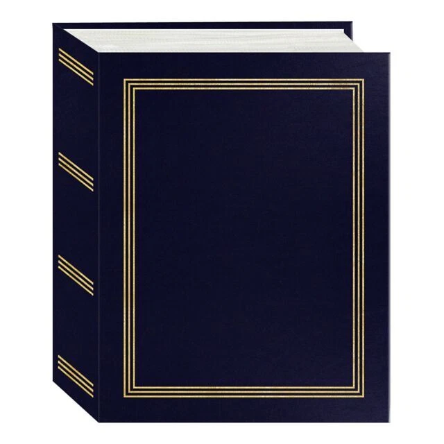 Pioneer Photo Album A4, 100 Pockets 4"x6" - Navy Blue