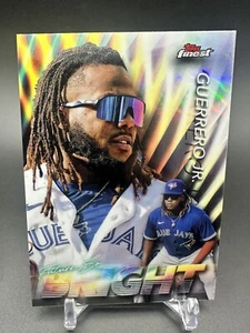 2024 Topps Finest Vladimir Guerrero Jr Future So Bright Insert #FSB-16 Blue Jays - Picture 1 of 2