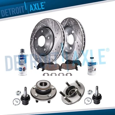 320mm Front Rotor Brake Pad Wheel Hub Ball Joint for Dodge Charger Chrysler 300 — 第 1/4 张图片