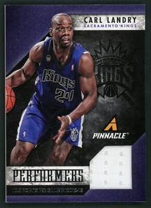 2013-14 Panini Pinnacle Performers Jerseys Carl Landry #32