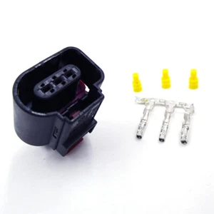 One 3 Pin Sealed Connector Kit 8K0973703 Fit For VW/Audi/SKODA/SEAT - Picture 1 of 8