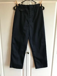 NEW Girls Authentic Galaxy Uniform Pants size 12 Dark Blue Partial Elastic Waist - Picture 1 of 6