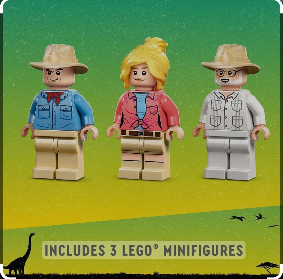 Lego 76960 ALL 3 MINIFIGURES plus Accessories ONLY - Image 1 of 4