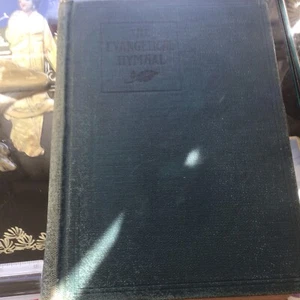 1921 EVANGELICAL PUBLISHING HOUSE HYMNAL GREEN BOOK HYMNS GOSPEL HARRISBURG PA - Bild 1 von 11