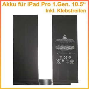 MH Batterie für iPad Pro 10.5 2017 A1701 A1709 Ersatz Akku A1798 + Klebestreifen - Zdjęcie 1 z 1