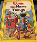 Walt Disney Vintage 1979 “Words That” Book Series (4)