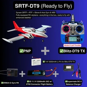 Dynam Cessna 310 Grand Cruiser V2 Red Twin Motor RC Scale Plane 1300mm 51" Wings - Picture 1 of 12