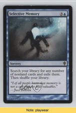2010 Magic: The Gathering - Worldwake Selective Memory #37 READ 0yk