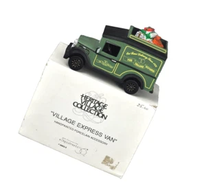 Village Express Van 58653 Dept 56 Heritage Village Dickens Village Retired 1996 - Picture 1 of 14