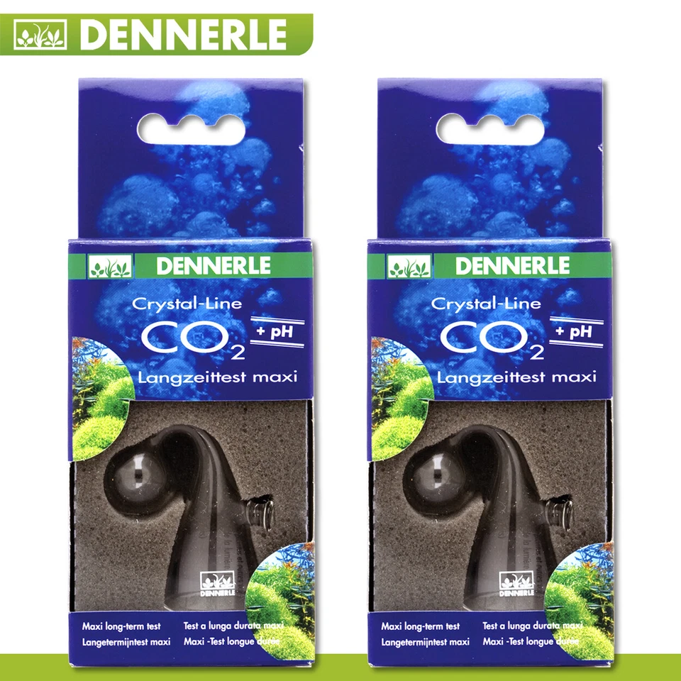 2 x Dennerle Crystal-Line CO₂ Langzeittest Maxi Zubehör Aquarium - Bild 1 von 1