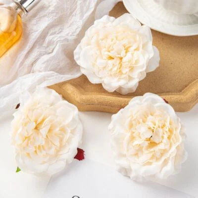 100pcs Artificial Peony Flower Ornament For Wedding / Home Garden Decoration NEW - Image 1 of 4