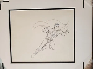 DC Comic Orig. Production Hand Drawing from Series (Ready to Defeat Evil) "Rare" - Picture 1 of 11
