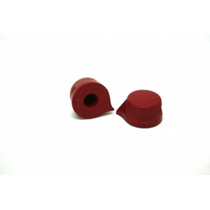 1x GENUINE DAVIES MOLDING 1400 RED KNOB EFFECT PEDALS - DAKAWARE MADE IN USA! - Picture 1 of 1