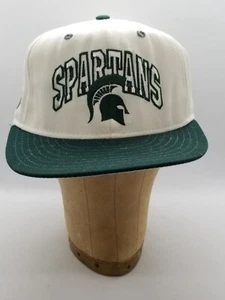 💥Pro Line NCAA Michigan State Fitted Hat Size 7 1/2 Old Stock - Picture 1 of 5