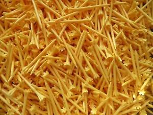New 100 Champ Zarma Fly Tee FLYtee Golf Tee 3 1/4" 3 1/4 Yellow Bulk 6 Prong - Picture 1 of 1
