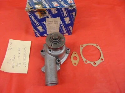 FIAT 124 SPORT COUPE SPIDER  1600 1800 132  WATER PUMP 1972-76 - Image 1 of 4