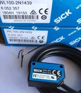 1PCS NEW WL100-2N1439 SICK WL100-2N1439 6052357 Fiber-Optic Sensor Fast Ship - Picture 1 of 2