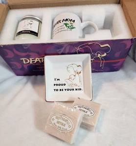 Mom birthday gift basket- coffee mug, jewelry dish, 2 soaps and candle - Picture 1 of 2