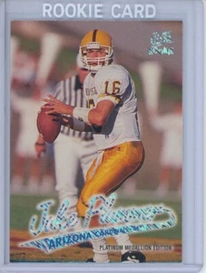 1997 Fleer Ultra Jake Plummer RC ROOKIE PLATINUM MEDALLION SP #191 Cardinals - Picture 1 of 2