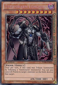 YU-GI-OH, STEELSWARM LONGHORN, HA06-EN016, 1.Edit - Picture 1 of 1