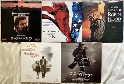 KEVIN COSTNER LaserDisc Lot - Image 1 of 4