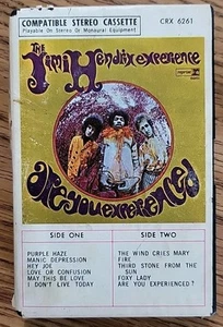 OG 1967 Are You Experienced - Jimi Hendrix Experience US Paper Label Cassette - Picture 1 of 7