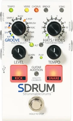 Digitech SDRUM Strummable Drum Pedal - Image 1 of 2