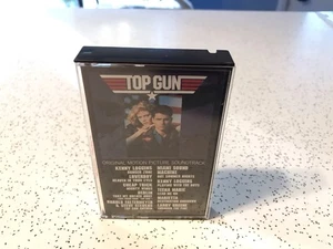 Top Gun Original Motion Picture Soundtrack CBS Vintage 1986 Cassette  VG Cond - Picture 1 of 5