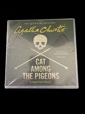 Agatha Christie Cat Among The Pigeons Audio Book Unabridged Harper Audio 6 CDs - Image 1 of 2
