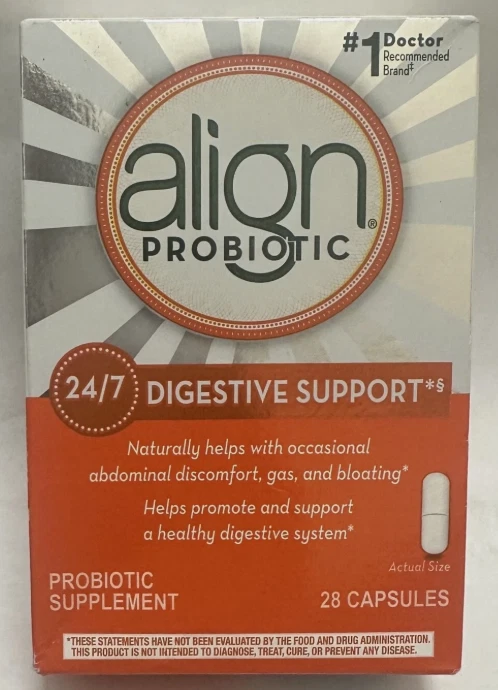 Align Suplemento Probiótico Soporte -Pack de 10 (28 Cápsulas), Caducidad: 04/2026 y más Foto 1 de 1