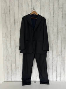 Suitsupply Men’s 2-Piece Suit Havana Jetted Slim Fit 100% Wool Dark Grey Size 42 - Picture 1 of 18