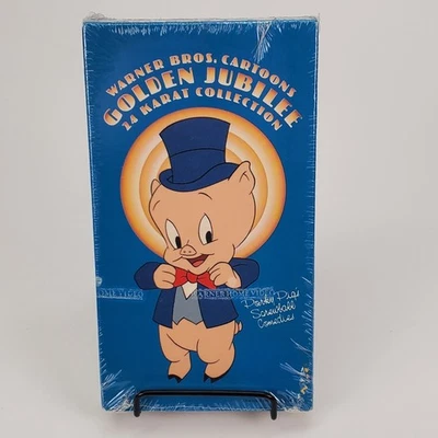Warner Bro Golden Jubilee 24 Karat Porkey Pigs Screwball Comedies New Sealed - Image 1 of 4