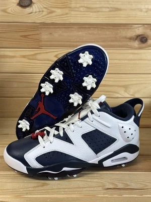 Zapatos de golf Nike Air Jordan Retro 6 G NRG blancos/azul marino DV1376-101 para hombre talla 8 Foto 1 de 4