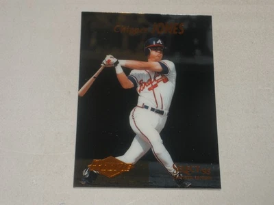 Chipper Jones Rookie RC 1995 certificado Select #107 Foto 1 de 2