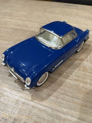 Vintage 1953 Corvette Tin Toy Friction Car - 1:18 scale model in Blue - Image 1 of 4