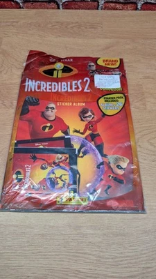 Disney Pixar Incredibles 2 Panini Sticker Album Starter Pack Brand New & Sealed - Image 1 of 4