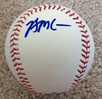 BRIAN McCANN Signed Autographed Rawlings Official Major League Baseball, ROMLB - Image 1 of 2