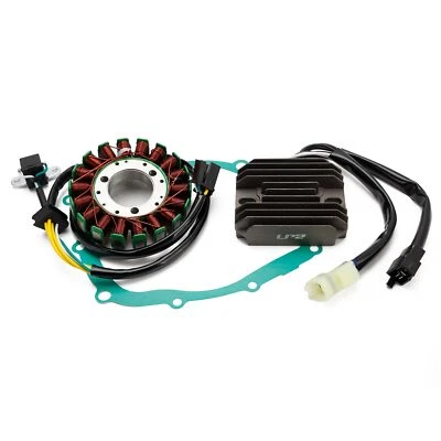 Magneto Stator + Voltage Rectifier + Gasket For Cagiva Raptor 650 ie 2006 h1 - Изображение 1 из 4