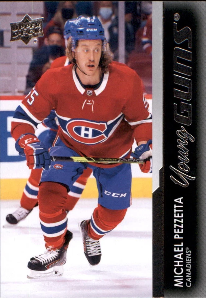 2021-22 Upper Deck Michael Pezzetta Young Guns  # 705 UD Extended Series RC MINT - Image 1 of 2