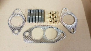 Ford 1.6 Xflow crossflow Escort Cortina Capri Exhaust stud nut gasket set - Picture 1 of 1