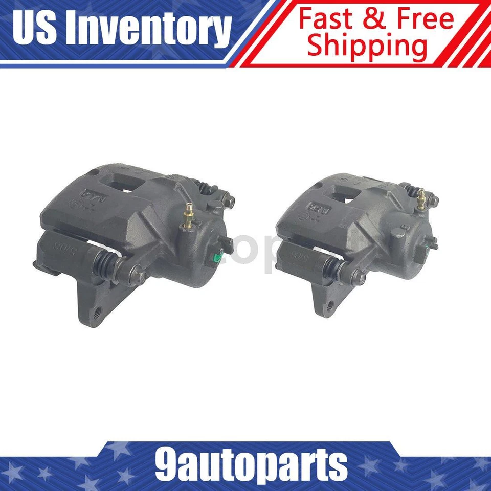 Juego de 2 pinzas de freno delanteras izquierda derecha para Subaru Impreza 1997-2001 Foto 1 de 4