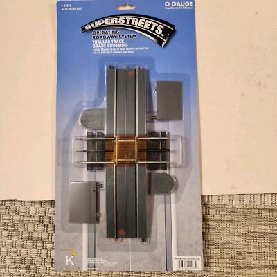 K-Line by Lionel SUPERSTREETS Tubular Track Grade Crossing 6-21283 New - Image 1 of 4