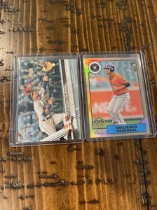 YULIESKI GURRIEL RC 2017 Chrome #124 & ‘87 Refractor #87T-23 Astros Cards (c7) - Picture 1 of 2