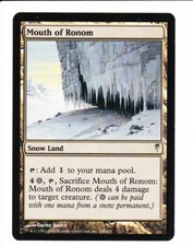 MTG  Coldsnap  MOUTH OF RONOM
