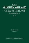 Ralph Vaughan Williams A Sea Symphony (livre de poche)